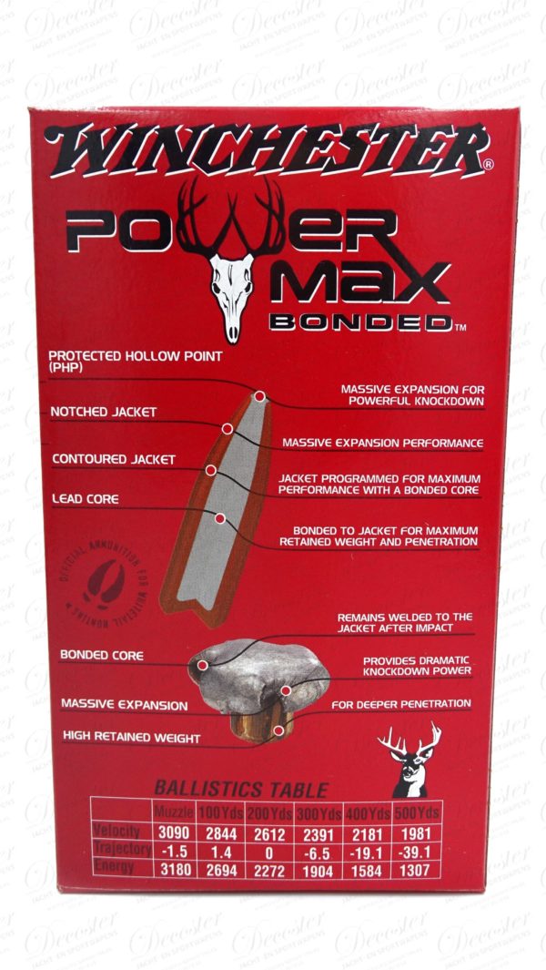 Winchester 7mm REM MAG Power Max Bonded 150gr 2