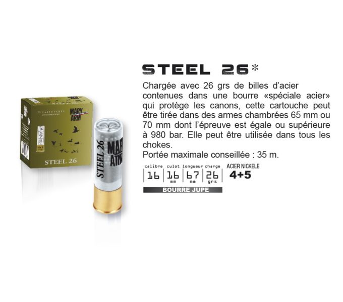 STEEL 26 Acier