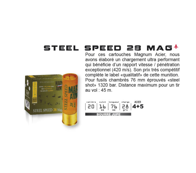STEEL SPEED 28 MAG