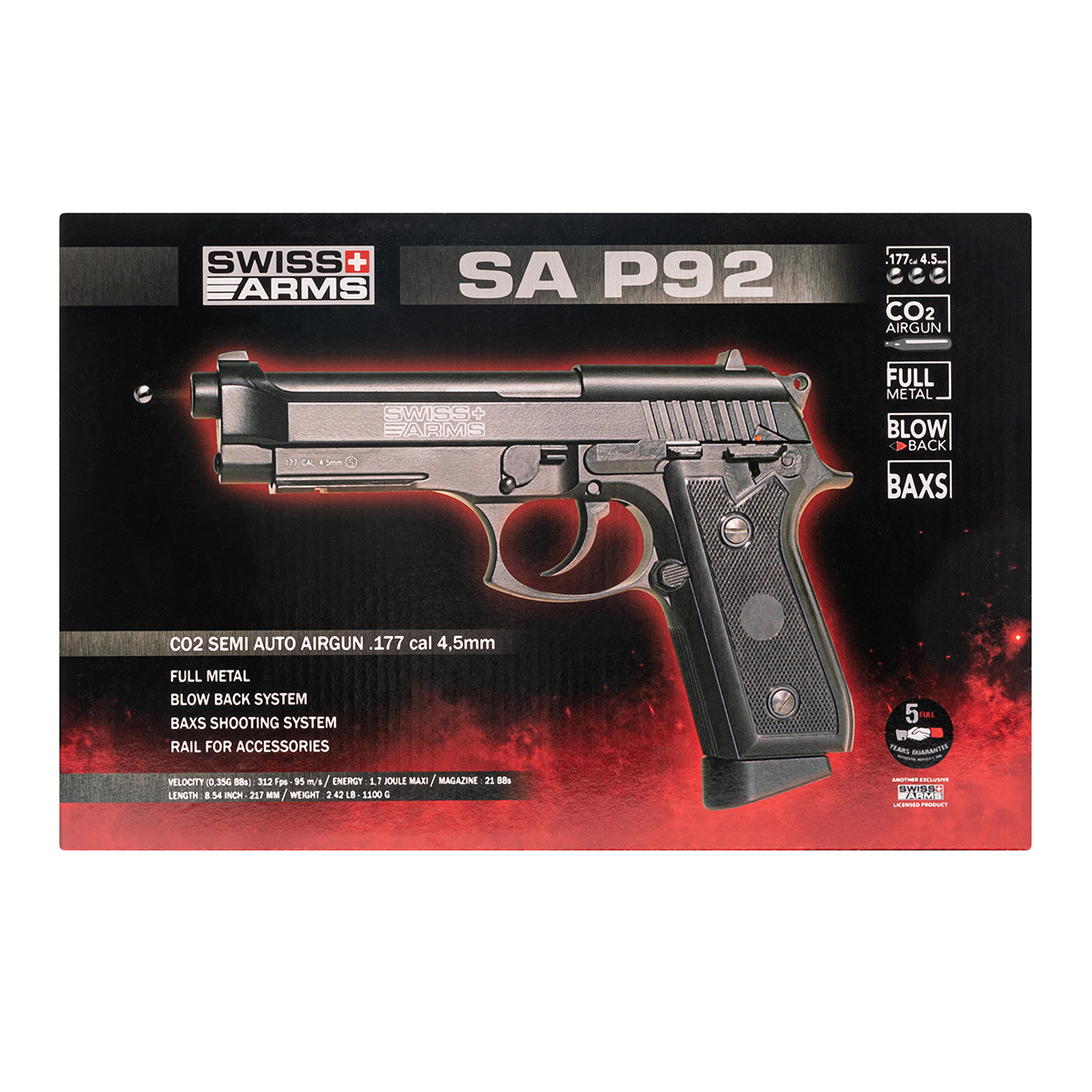 Swiss Arms SA P92 - Decoster Hunting