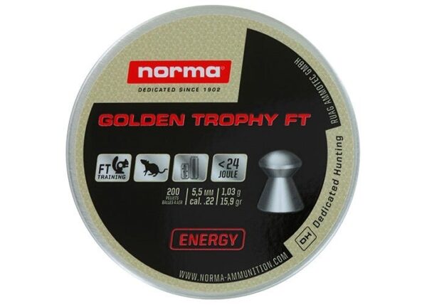 Norma Golden Trophy Ft 5.5 Mm 15.9 Grain