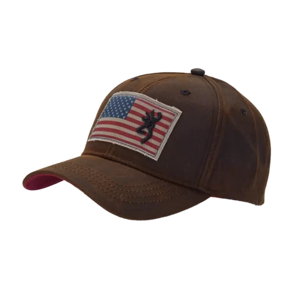 CAP LIBERTY WAX BROWN 1
