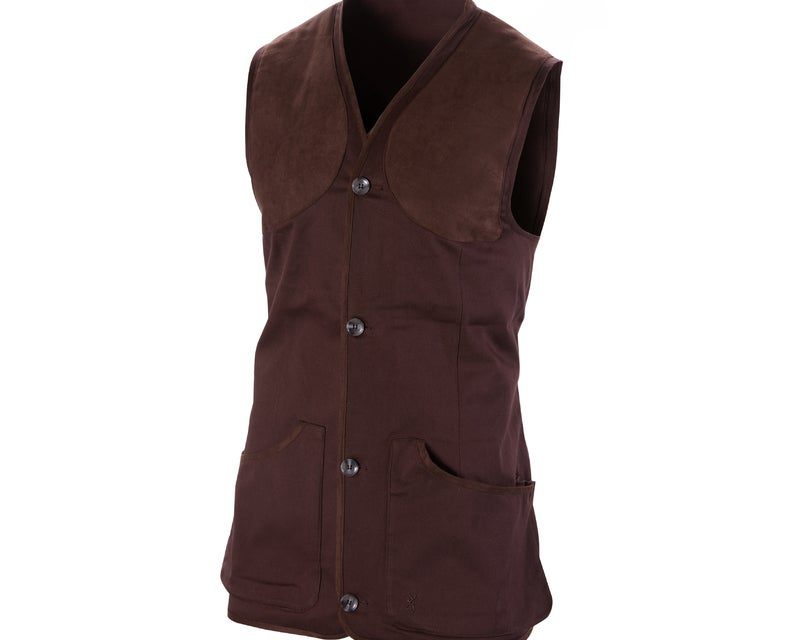 VEST NORFOLK DARK BROWN 1